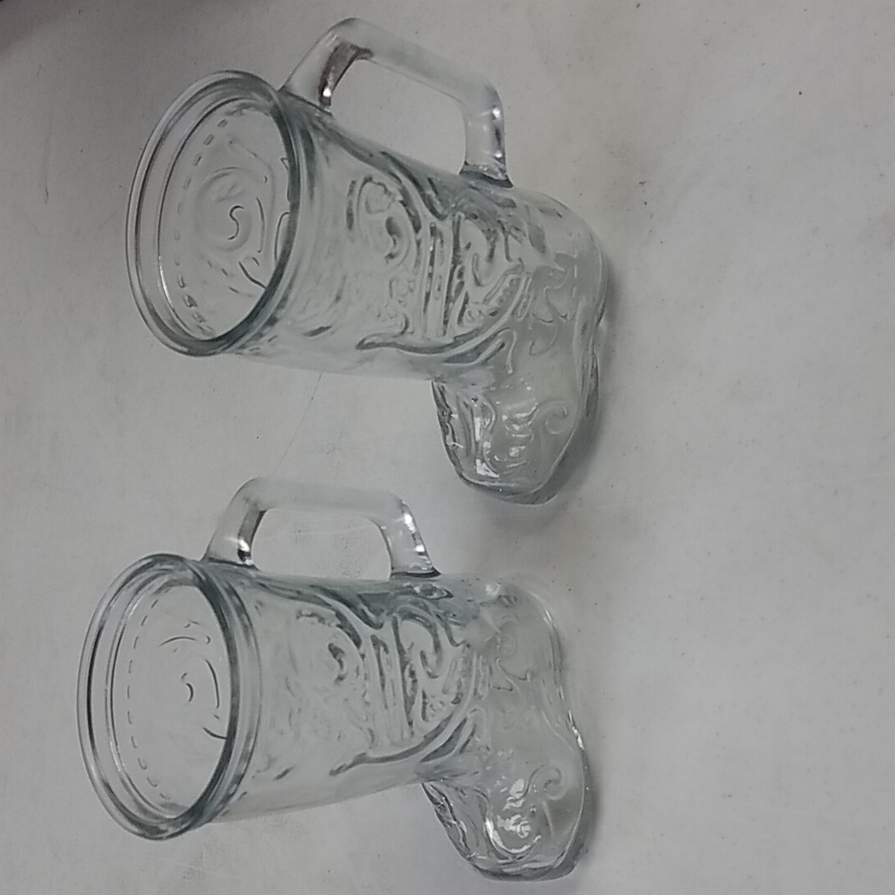 Set of 2 boot shaped glasses